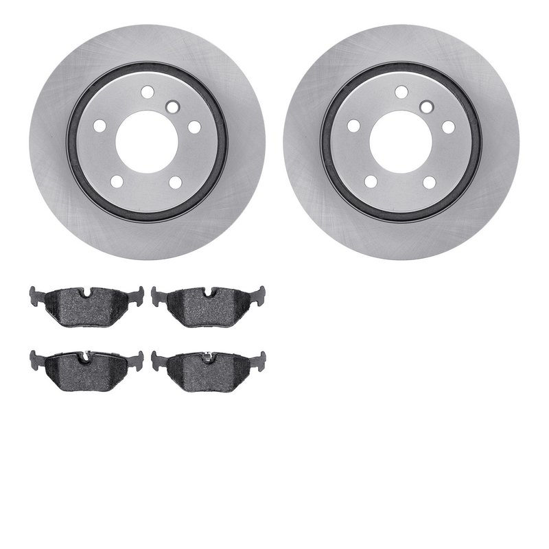 Dynamite Friction 6502-31319 Disc Brake Kit - Rear