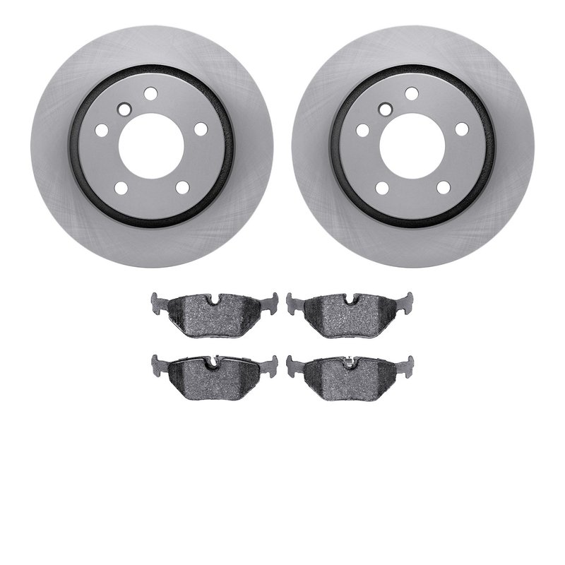 Dynamite Friction 6502-31376 Disc Brake Kit - Rear