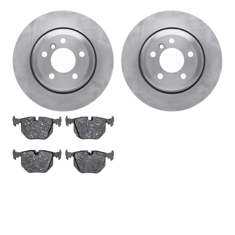 Dynamite Friction 6502-31661 Disc Brake Kit - Rear