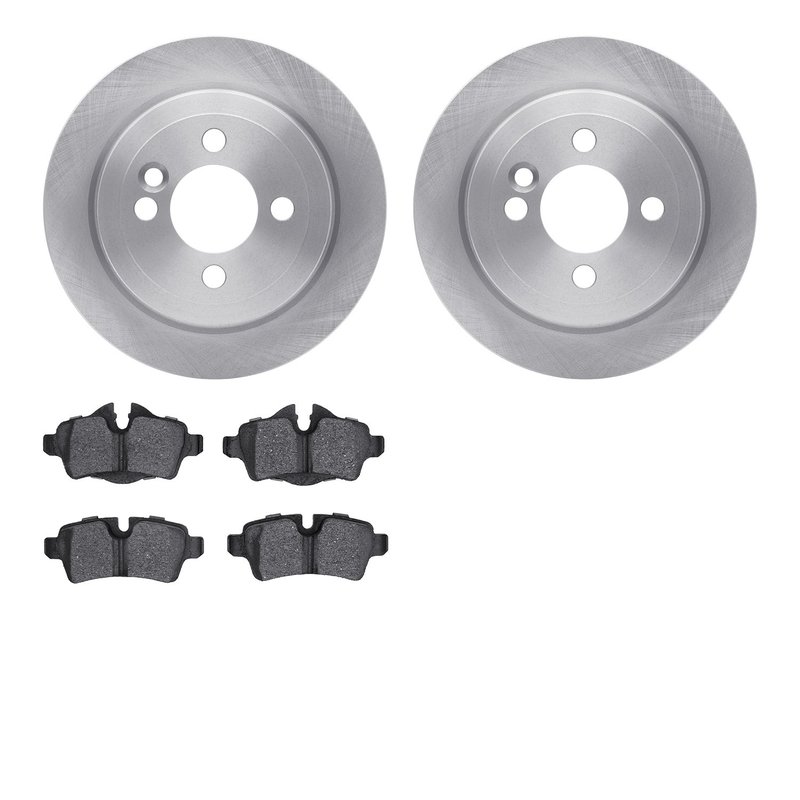 Dynamite Friction 6502-32038 Disc Brake Kit - Rear