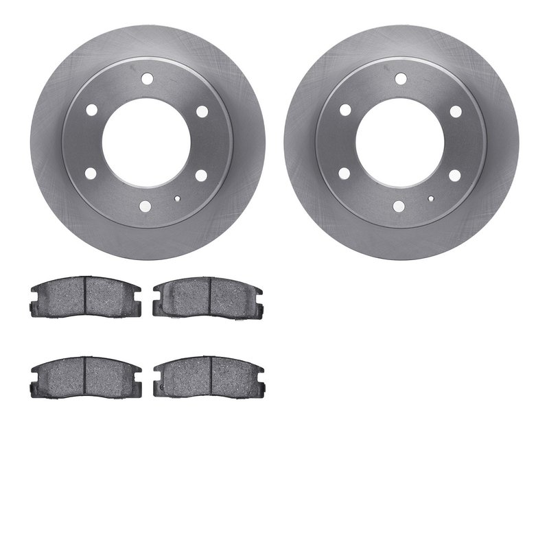 Dynamite Friction 6502-37027 Disc Brake Kit - Rear