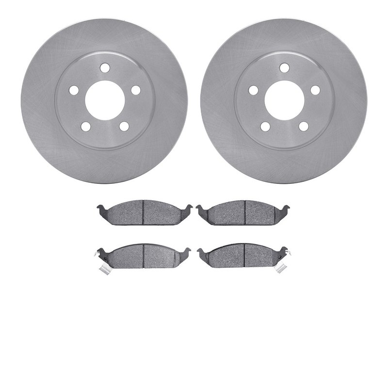 Dynamite Friction 6502-39040 Disc Brake Kit - Front