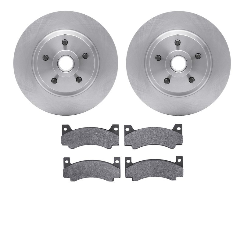 Dynamite Friction 6502-39053 Disc Brake Kit - Front