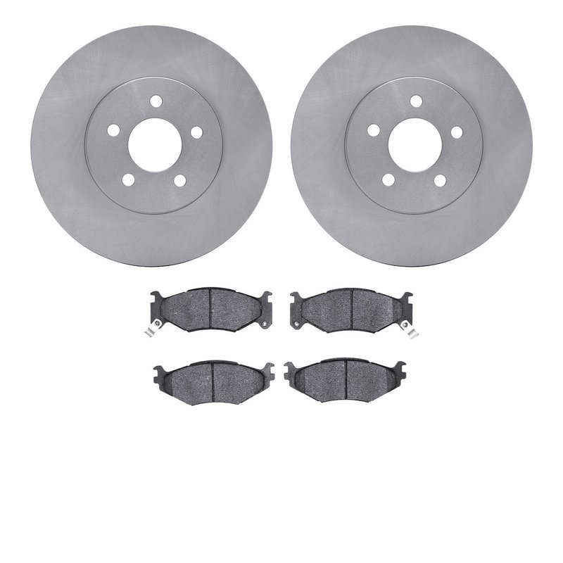 Dynamite Friction 6502-39057 Disc Brake Kit - Front