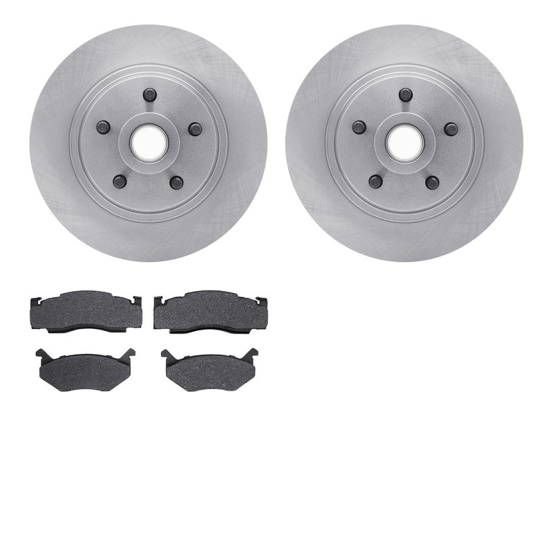 Dynamite Friction 6502-40088 Disc Brake Kit - Front