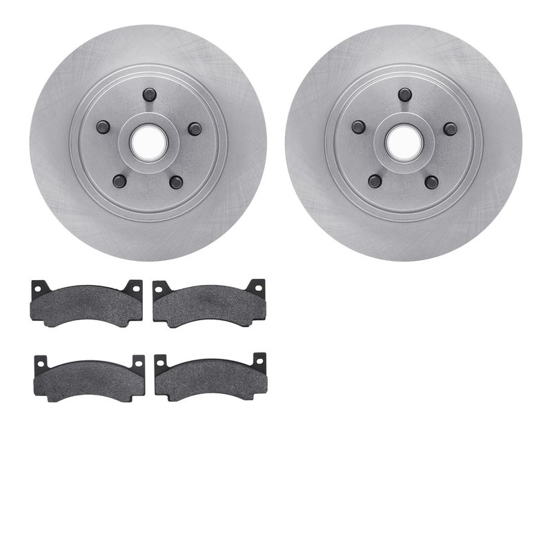 Dynamite Friction 6502-40089 Disc Brake Kit - Front
