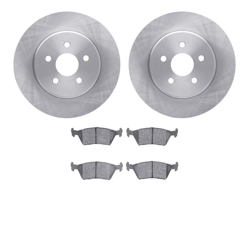 Dynamite Friction 6502-40100 Disc Brake Kit - Rear