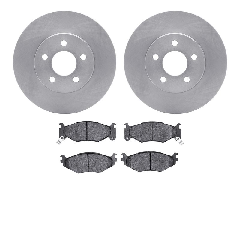 Dynamite Friction 6502-40143 Disc Brake Kit - Front