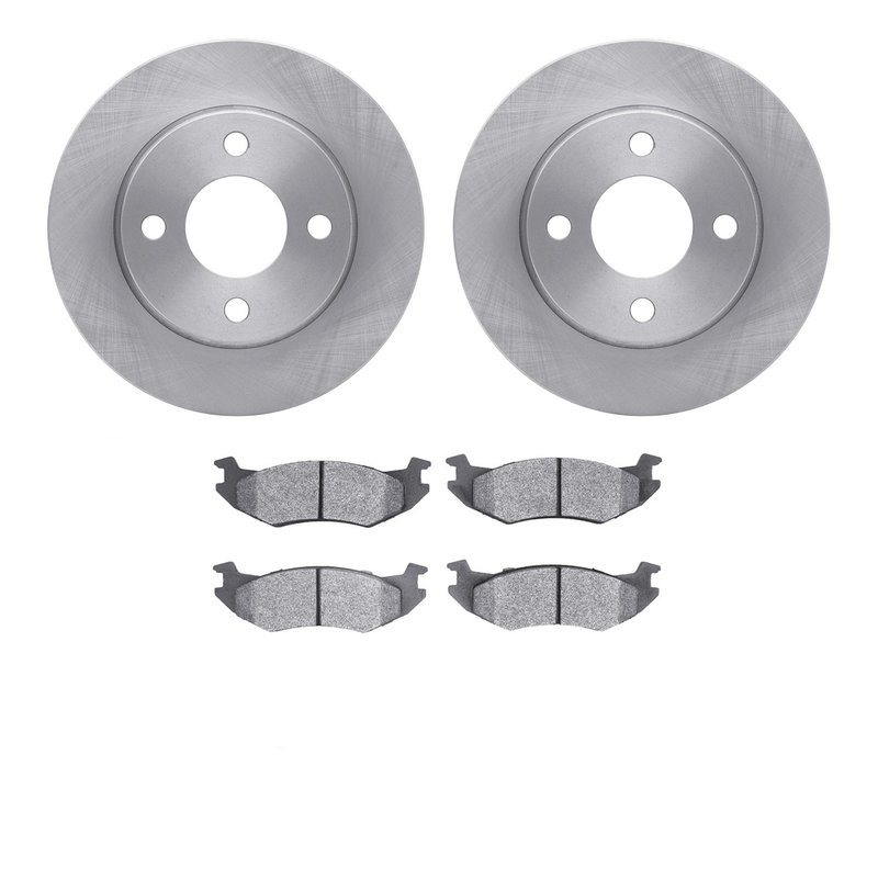 Dynamic Friction 6502-40178 Disc Brake Kit - Front
