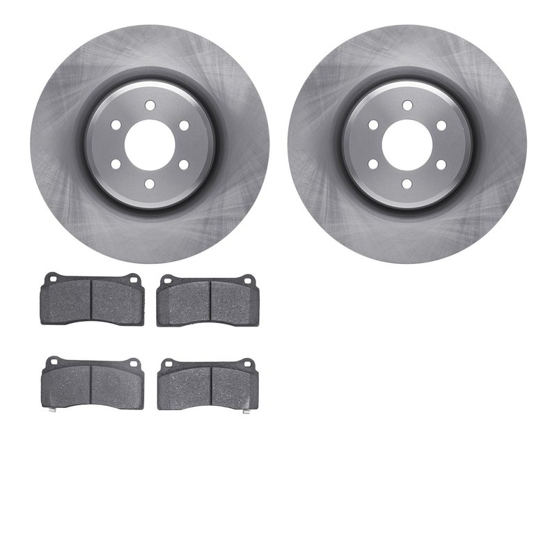 Dynamite Friction 6502-40187 Disc Brake Kit - Rear