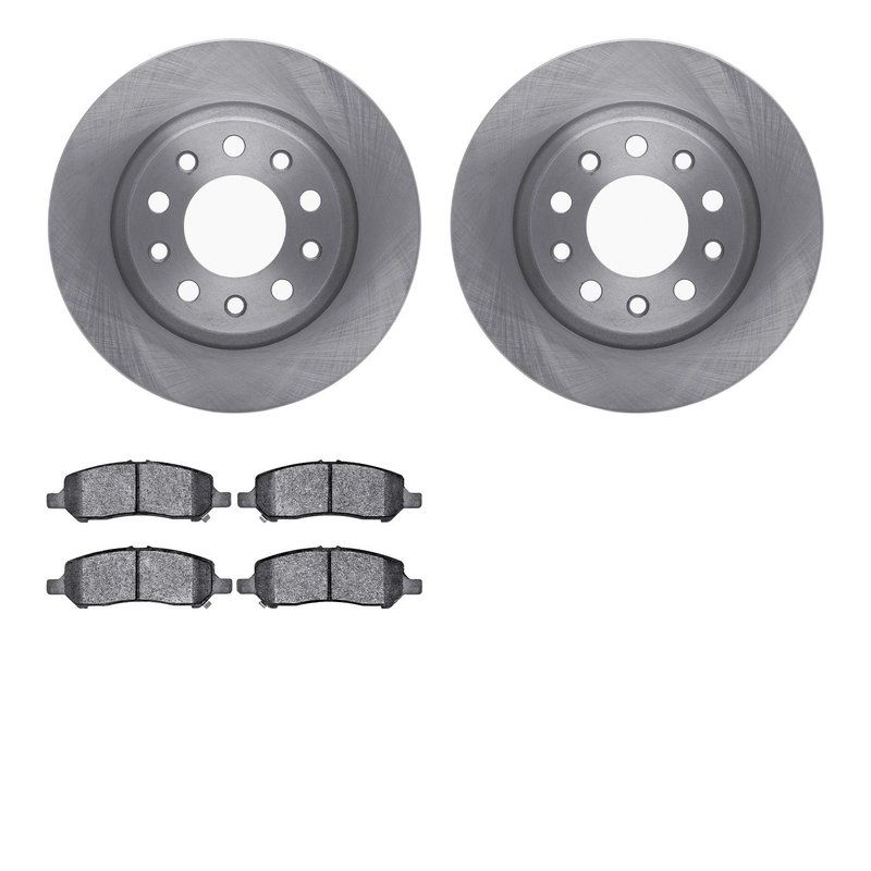 Dynamite Friction 6502-40234 Disc Brake Kit - Rear
