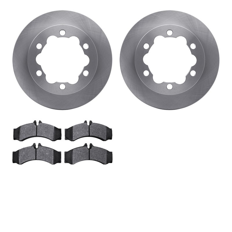 Dynamite Friction 6502-40256 Disc Brake Kit - Rear
