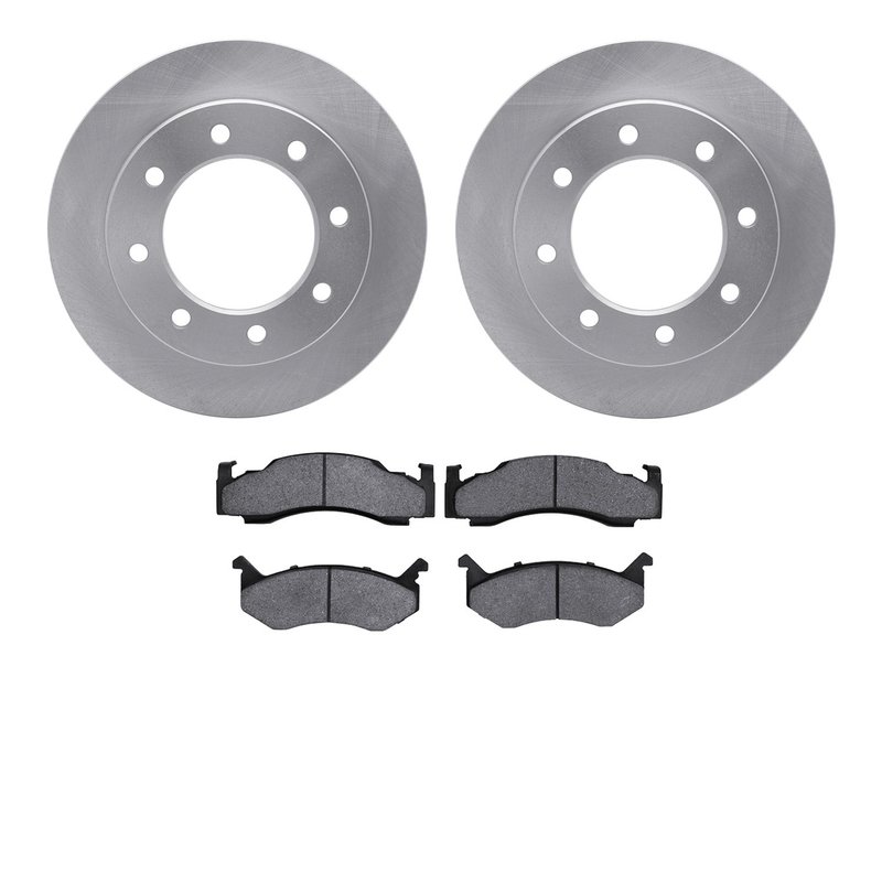 Dynamite Friction 6502-40318 Disc Brake Kit - Front
