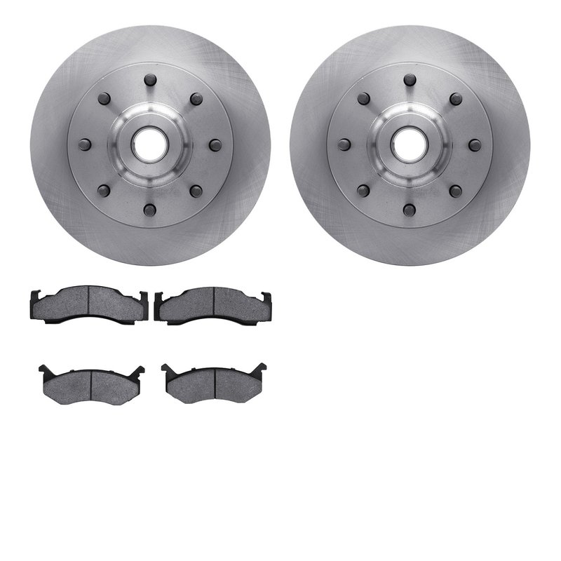 Dynamite Friction 6502-40327 Disc Brake Kit - Front