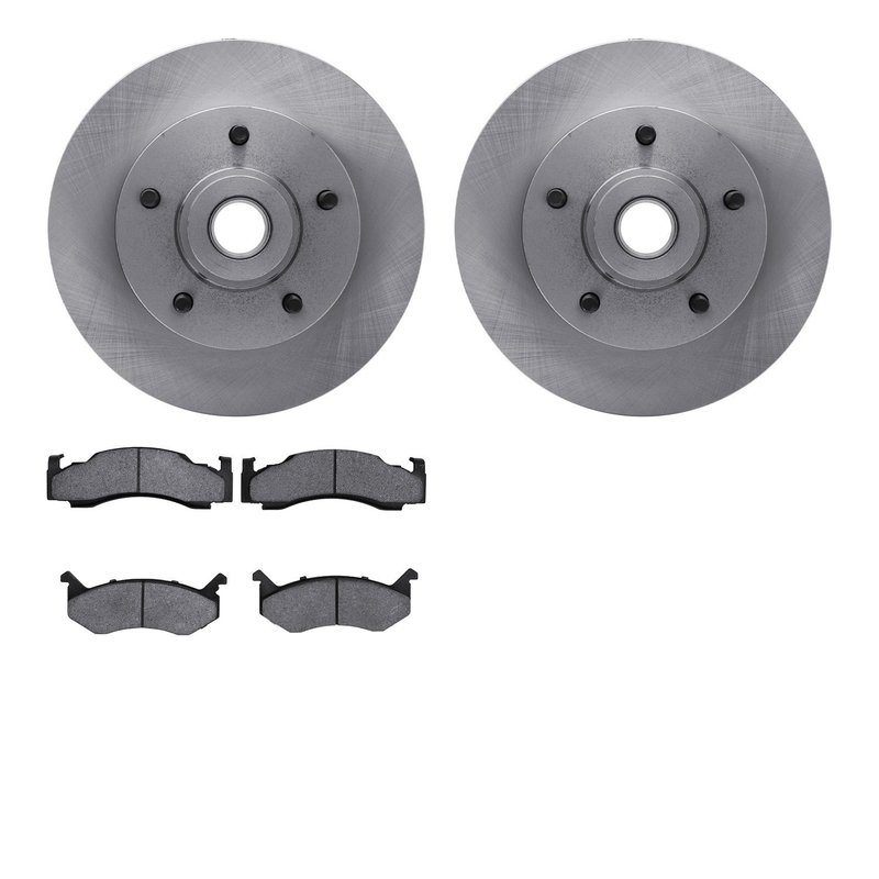 Dynamite Friction 6502-40330 Disc Brake Kit - Front