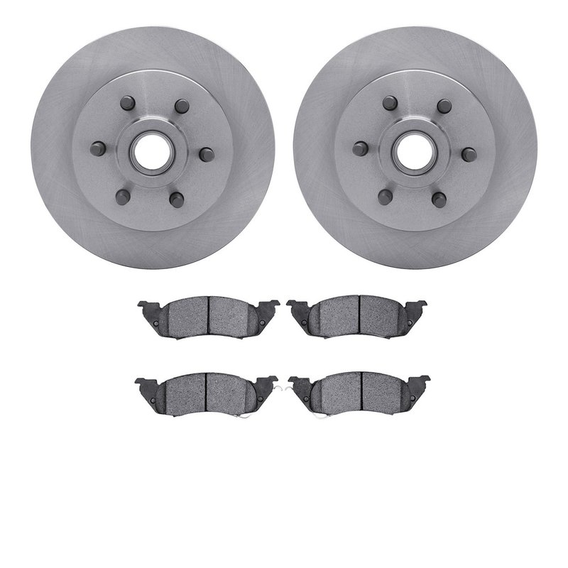 Dynamite Friction 6502-40351 Disc Brake Kit - Front