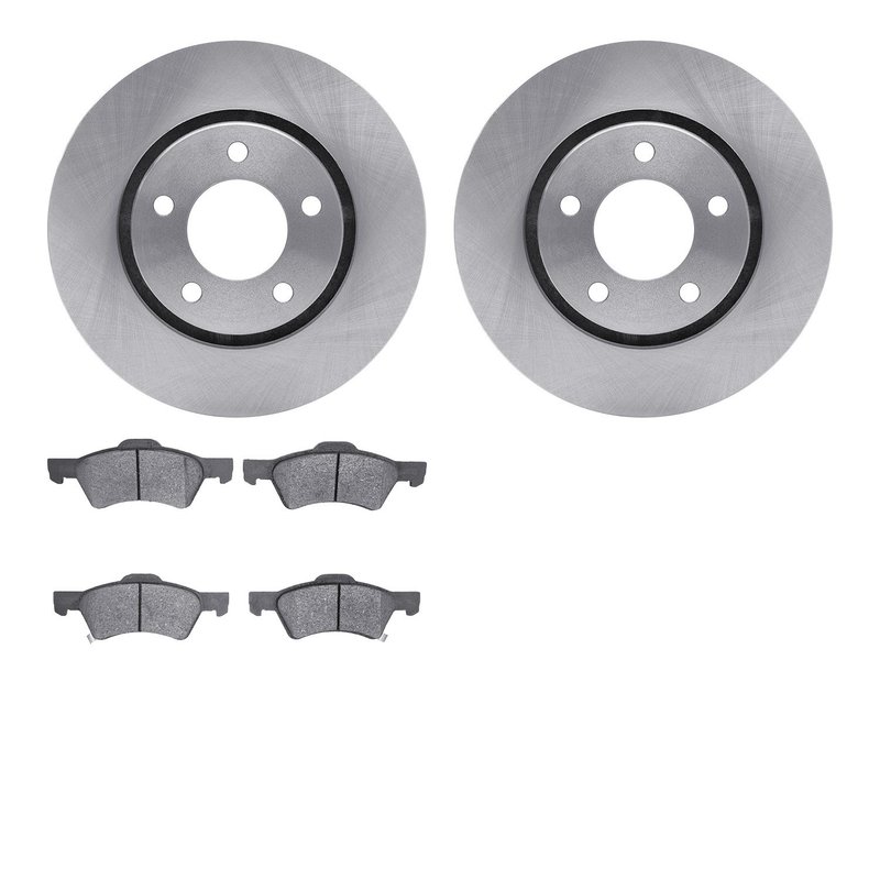 Dynamite Friction 6502-40421 Disc Brake Kit - Front
