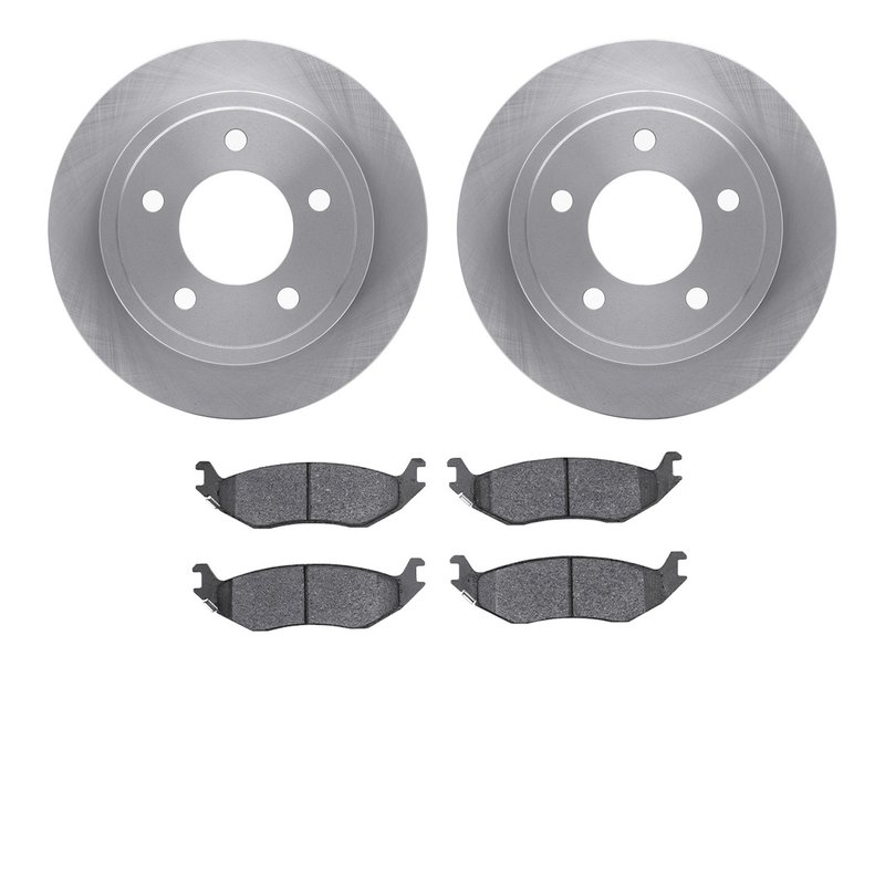 Dynamite Friction 6502-40444 Disc Brake Kit - Rear