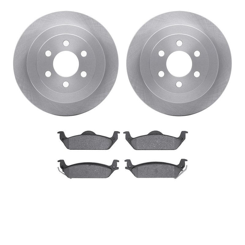 Dynamite Friction 6502-40450 Disc Brake Kit - Rear