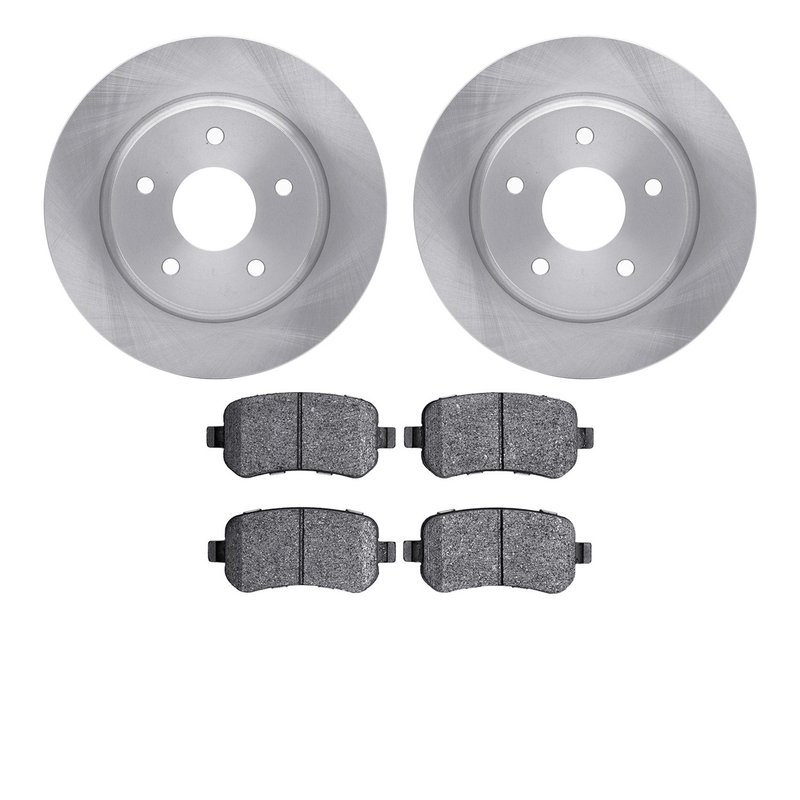 Dynamite Friction 6502-40486 Disc Brake Kit - Rear