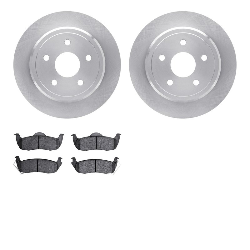 Dynamite Friction 6502-42046 Disc Brake Kit - Rear