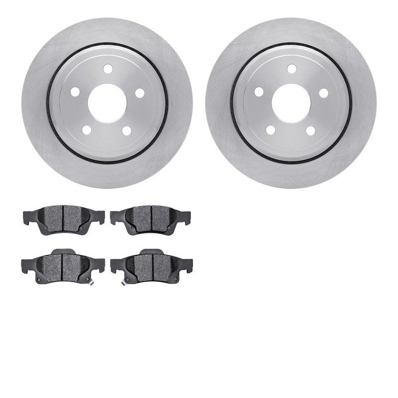 Dynamite Friction 6502-42076 Disc Brake Kit - Rear