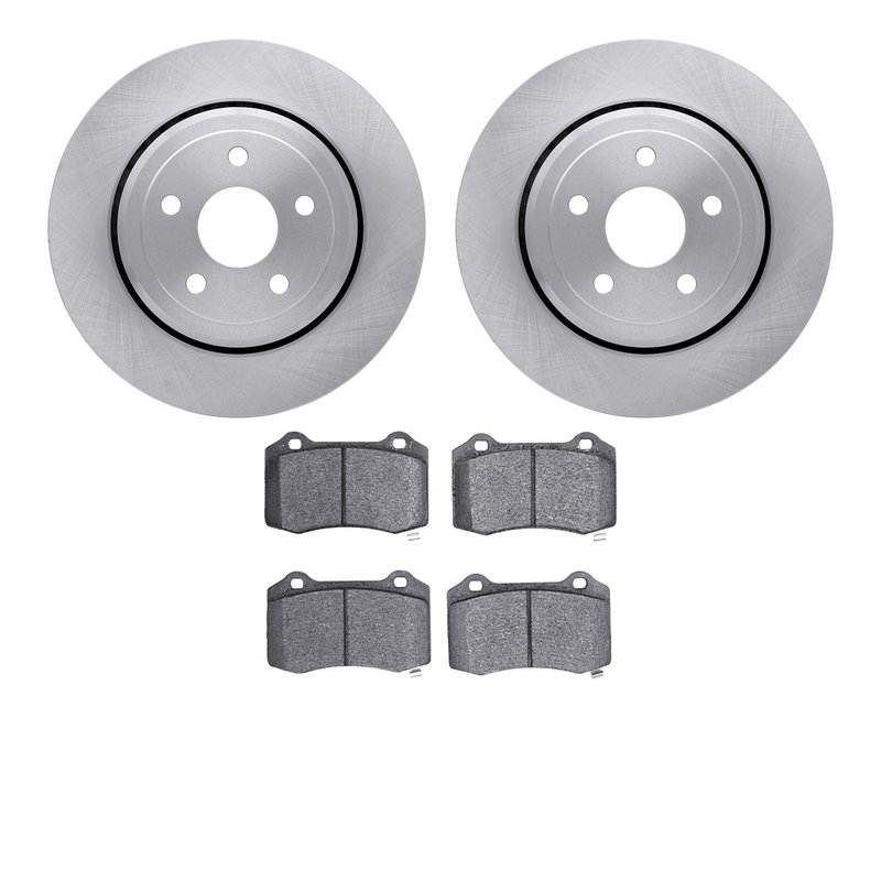 Dynamite Friction 6502-42089 Disc Brake Kit - Rear