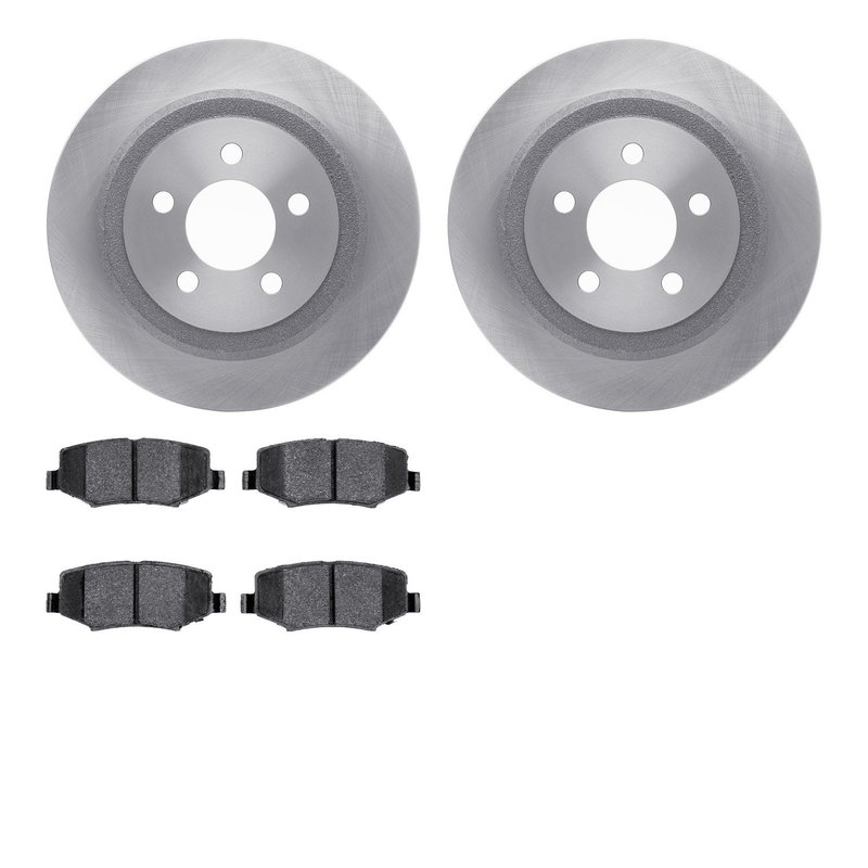 Dynamite Friction 6502-42138 Disc Brake Kit - Rear
