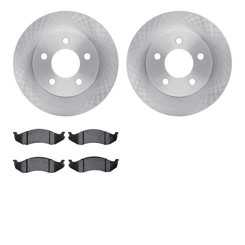 Dynamite Friction 6502-42153 Disc Brake Kit - Front