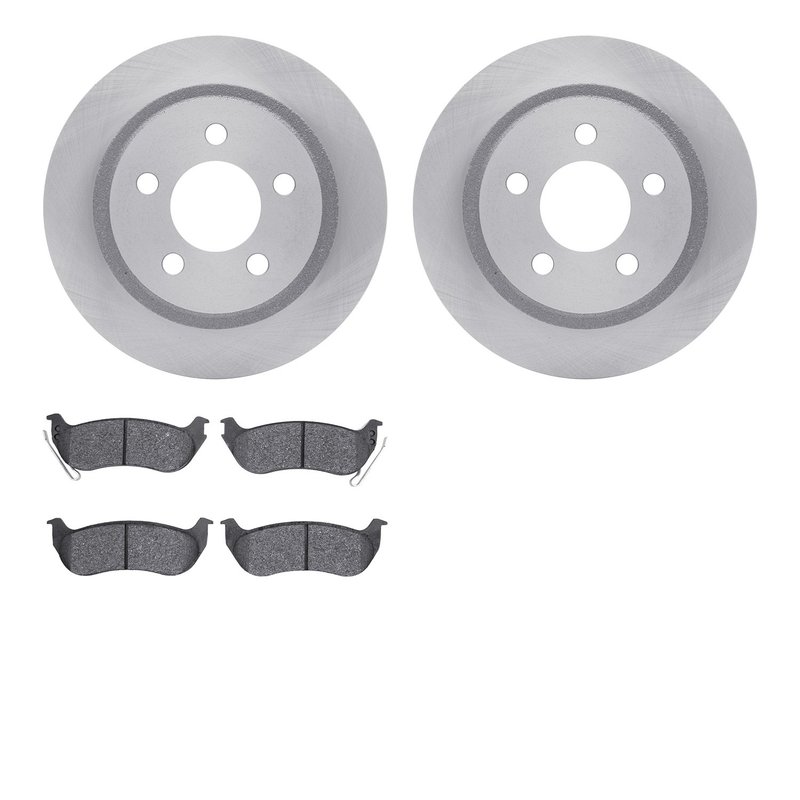 Dynamite Friction 6502-42186 Disc Brake Kit - Rear