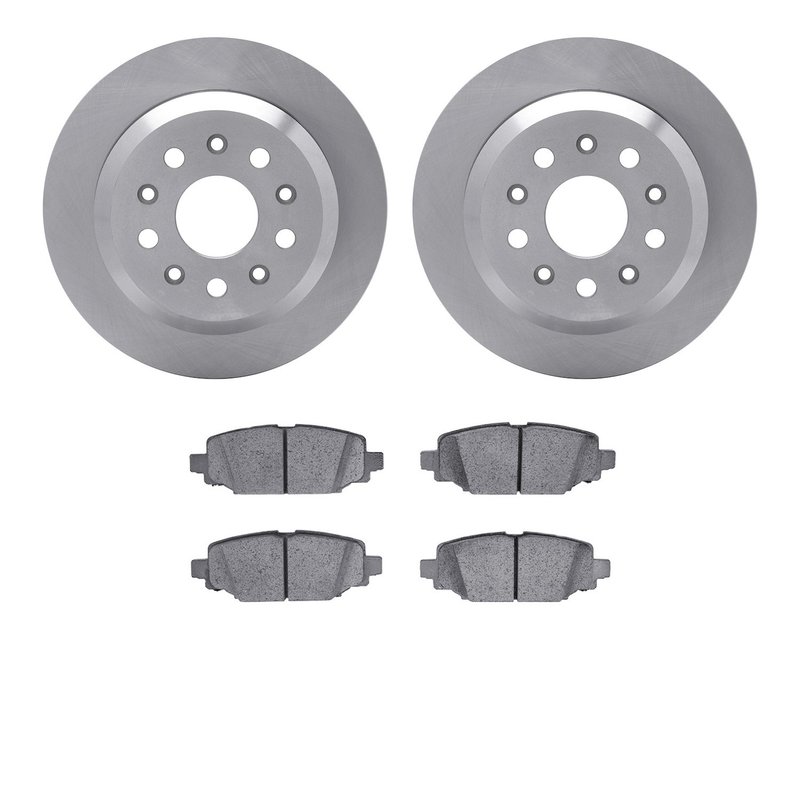 Dynamite Friction 6502-42216 Disc Brake Kit - Rear