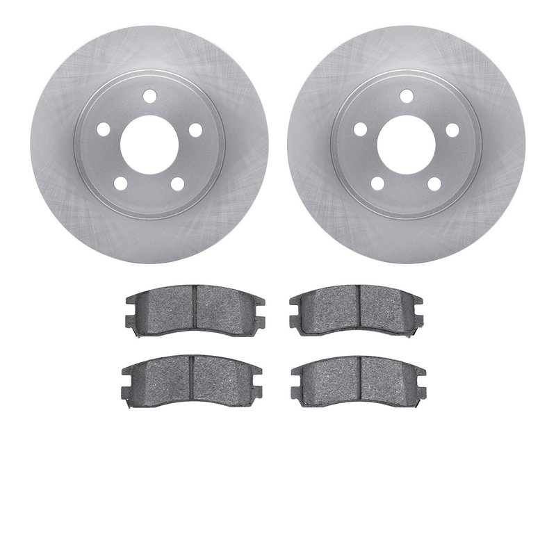 Dynamite Friction 6502-45079 Disc Brake Kit - Rear