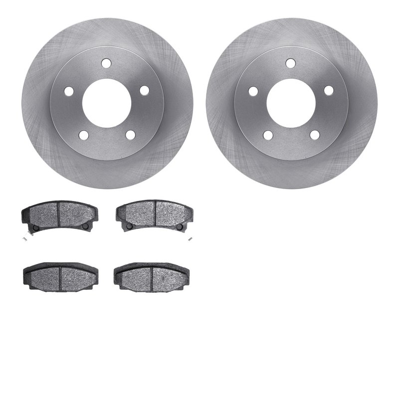 Dynamite Friction 6502-46070 Disc Brake Kit - Rear