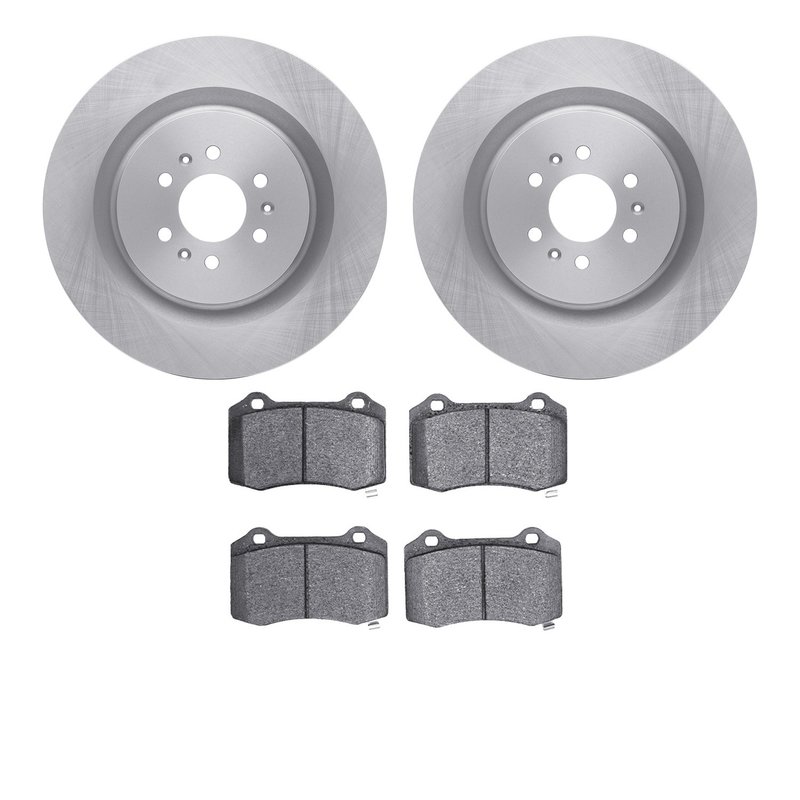 Dynamite Friction 6502-46132 Disc Brake Kit - Rear
