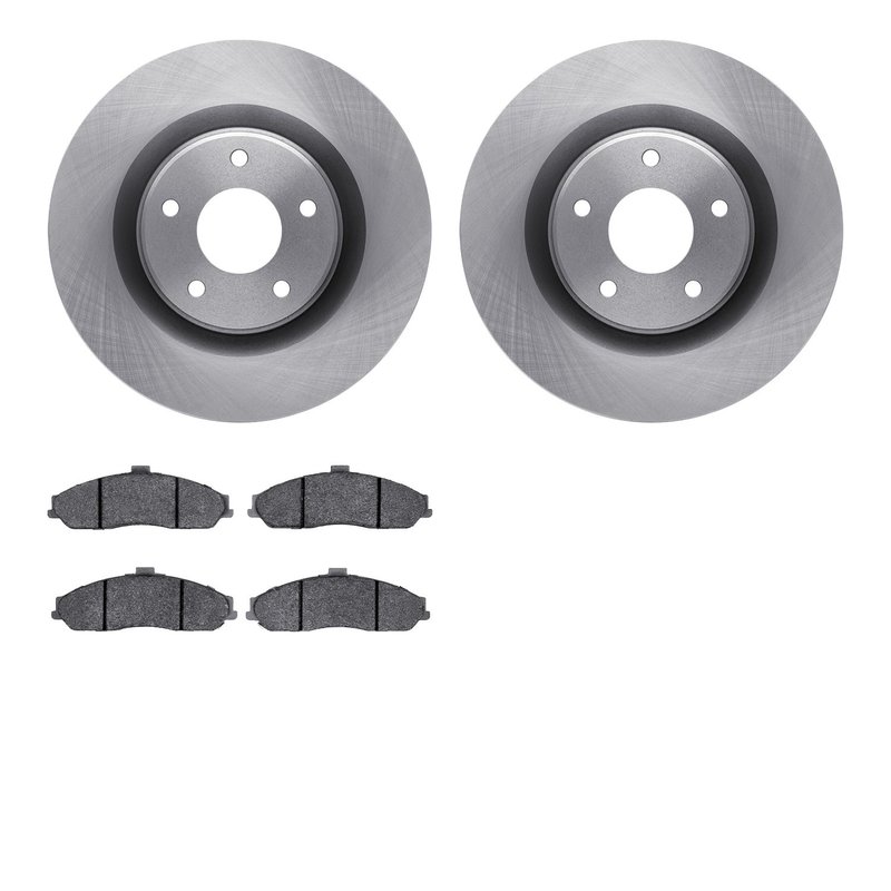 Dynamite Friction 6502-46147 Disc Brake Kit - Front