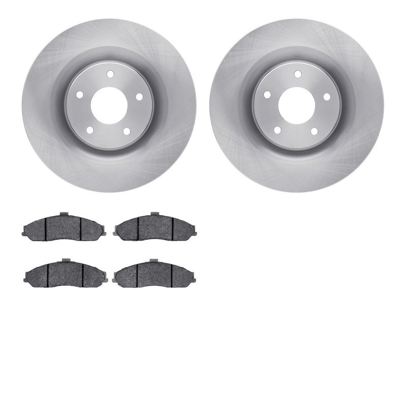 Dynamite Friction 6502-46152 Disc Brake Kit - Front