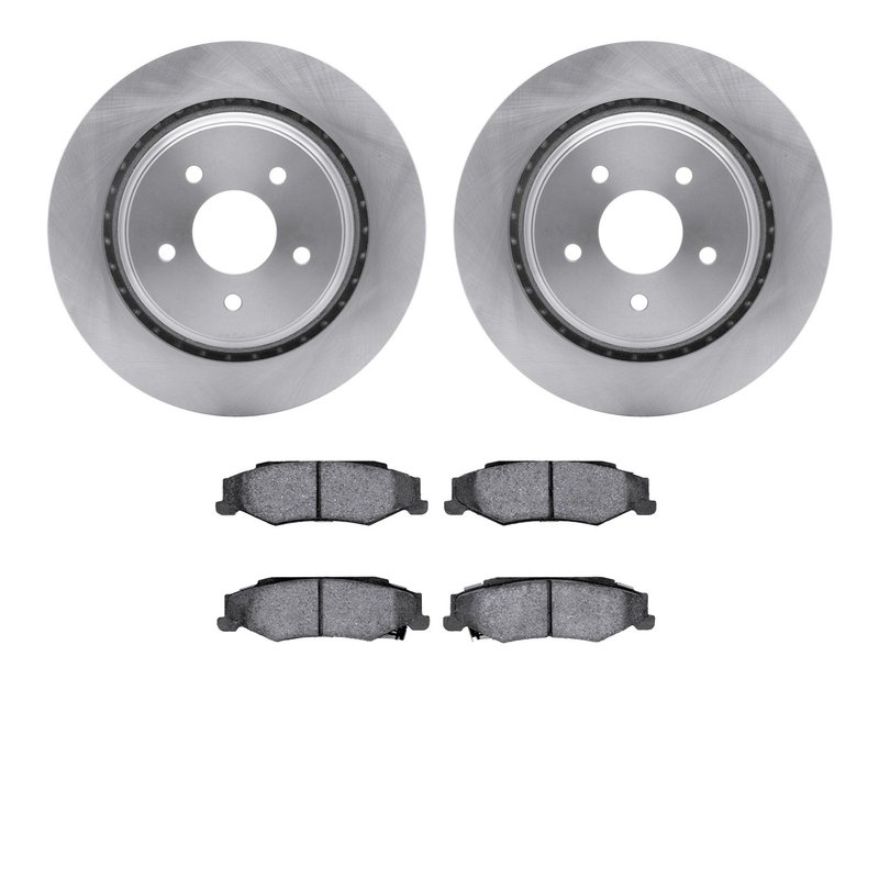 Dynamite Friction 6502-46162 Disc Brake Kit - Rear