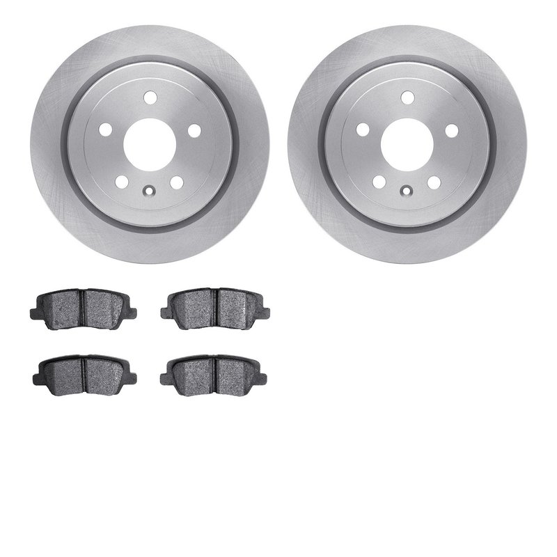 Dynamite Friction 6502-46178 Disc Brake Kit - Rear