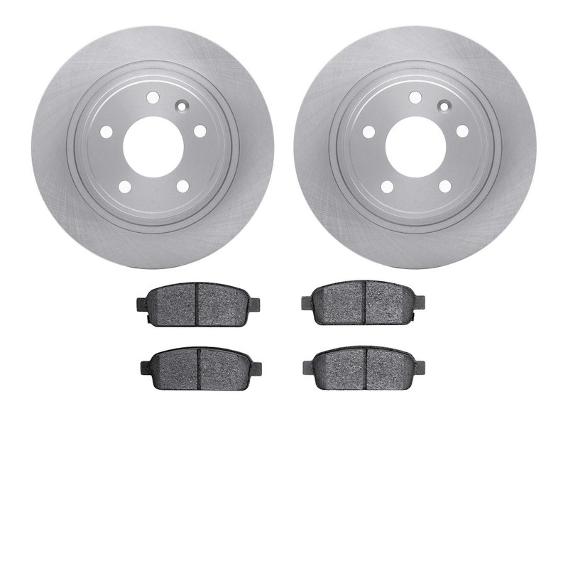 Dynamite Friction 6502-47240 Disc Brake Kit - Rear