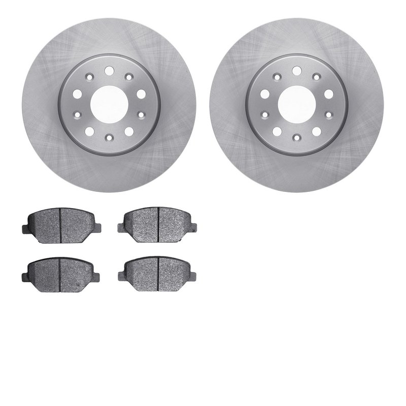 Dynamite Friction 6502-47268 Disc Brake Kit - Front