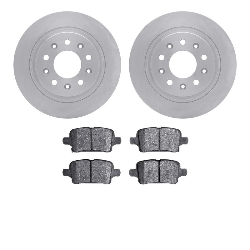 Dynamite Friction 6502-47337 Disc Brake Kit - Rear