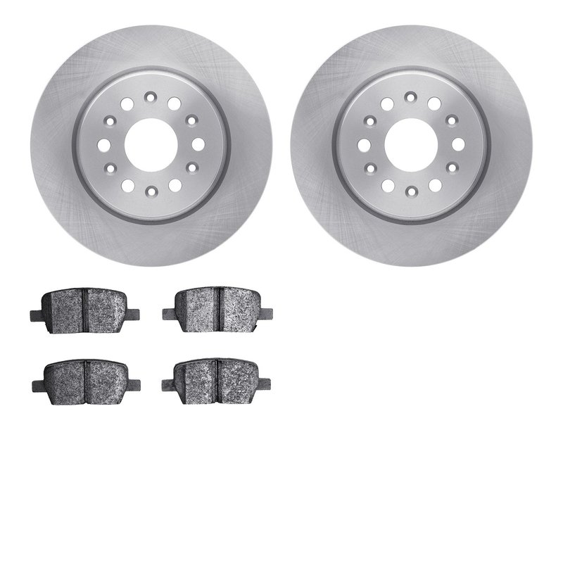 Dynamite Friction 6502-48073 Disc Brake Kit - Rear