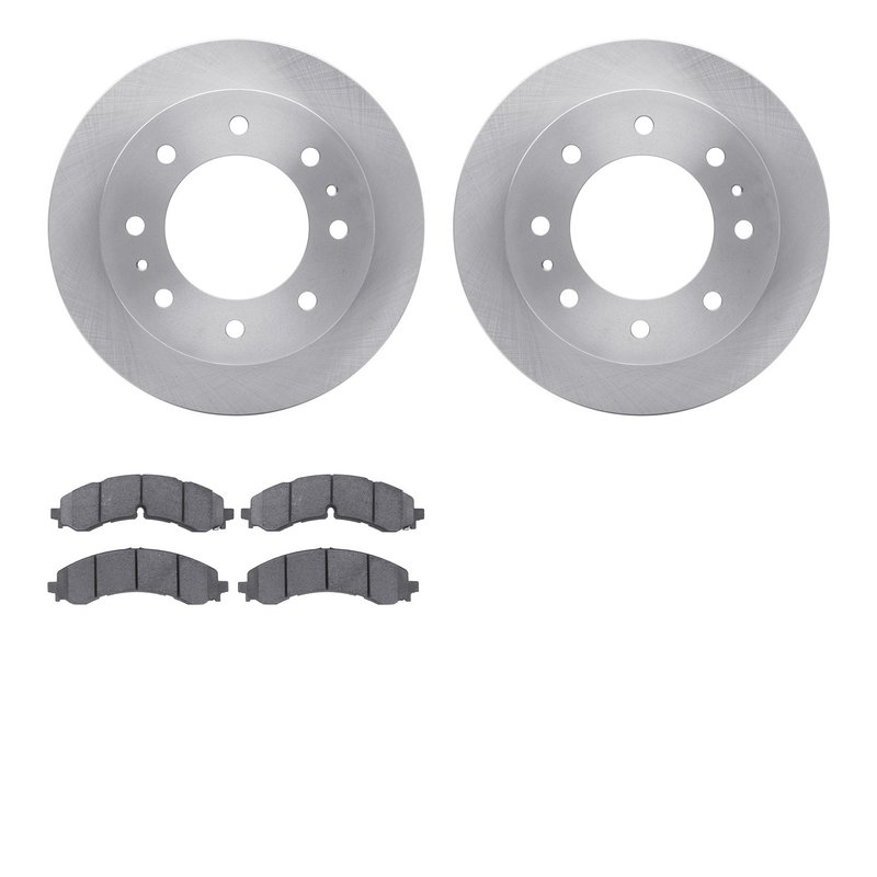 Dynamite Friction 6502-48083 Disc Brake Kit - Rear