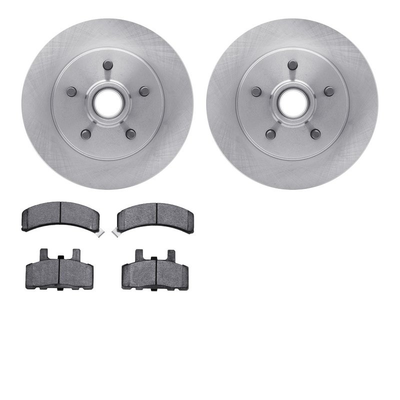 Dynamite Friction 6502-48127 Disc Brake Kit - Front