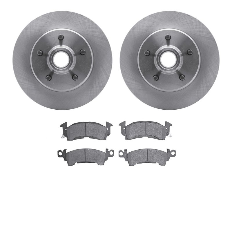 Dynamite Friction 6502-48147 Disc Brake Kit - Front