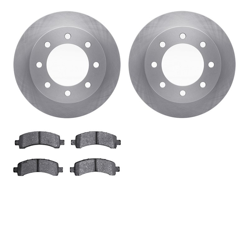 Dynamite Friction 6502-48244 Disc Brake Kit - Rear