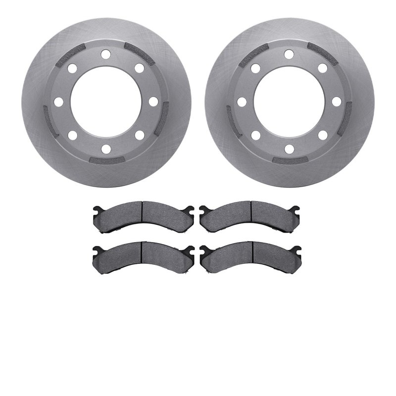 Dynamite Friction 6502-48258 Disc Brake Kit - Rear