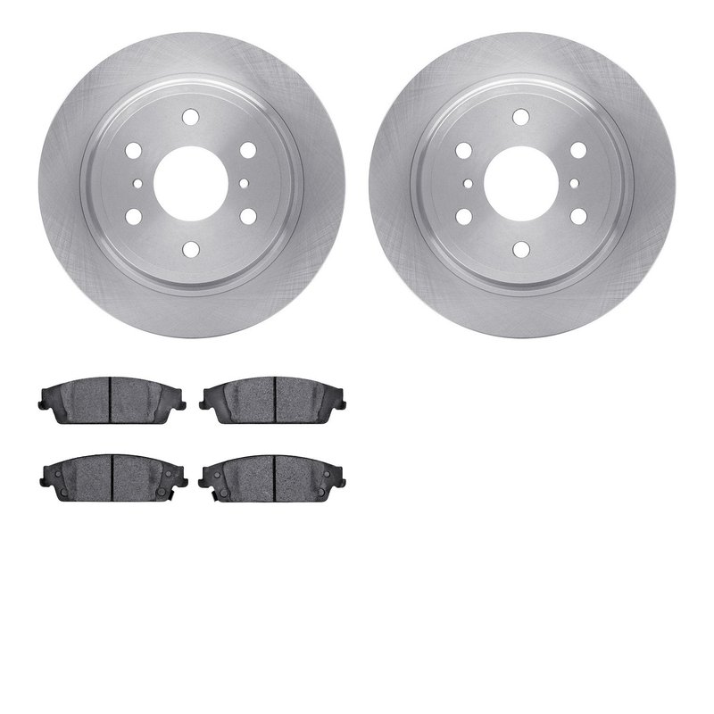 Dynamite Friction 6502-48310 Disc Brake Kit - Rear
