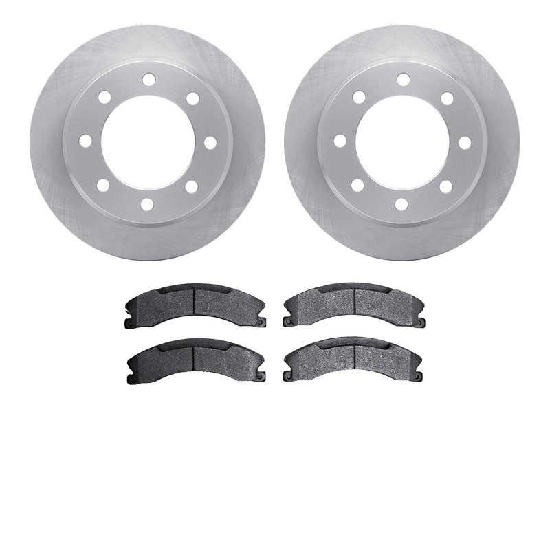 Dynamite Friction 6502-48327 Disc Brake Kit - Rear