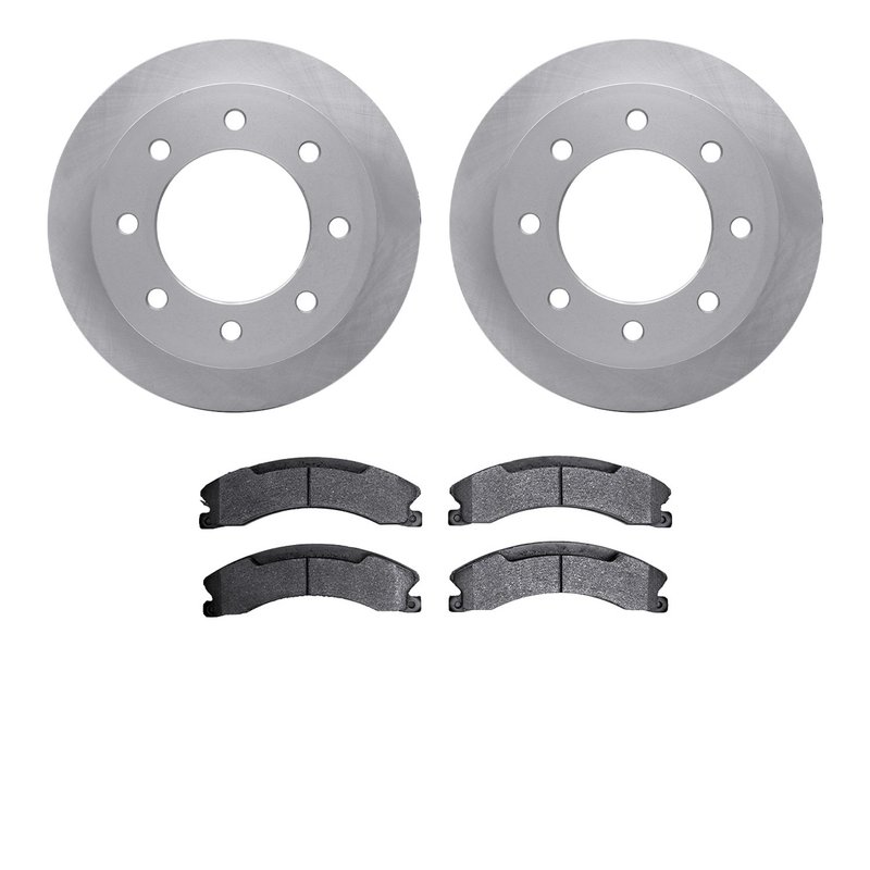 Dynamite Friction 6502-48339 Disc Brake Kit - Rear